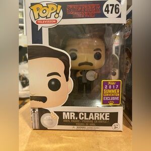 Funko Mr. Clarke Vinyl Figure #476 2017 Summer Convention Exclusive!
